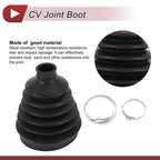 Outer CV Joint Boot Kit with Clamps for Honda CR-V (1999-2006)
