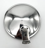 Stainless Round Convex Mirror with Offset Mount Stud for Trucks (2000–2025)
