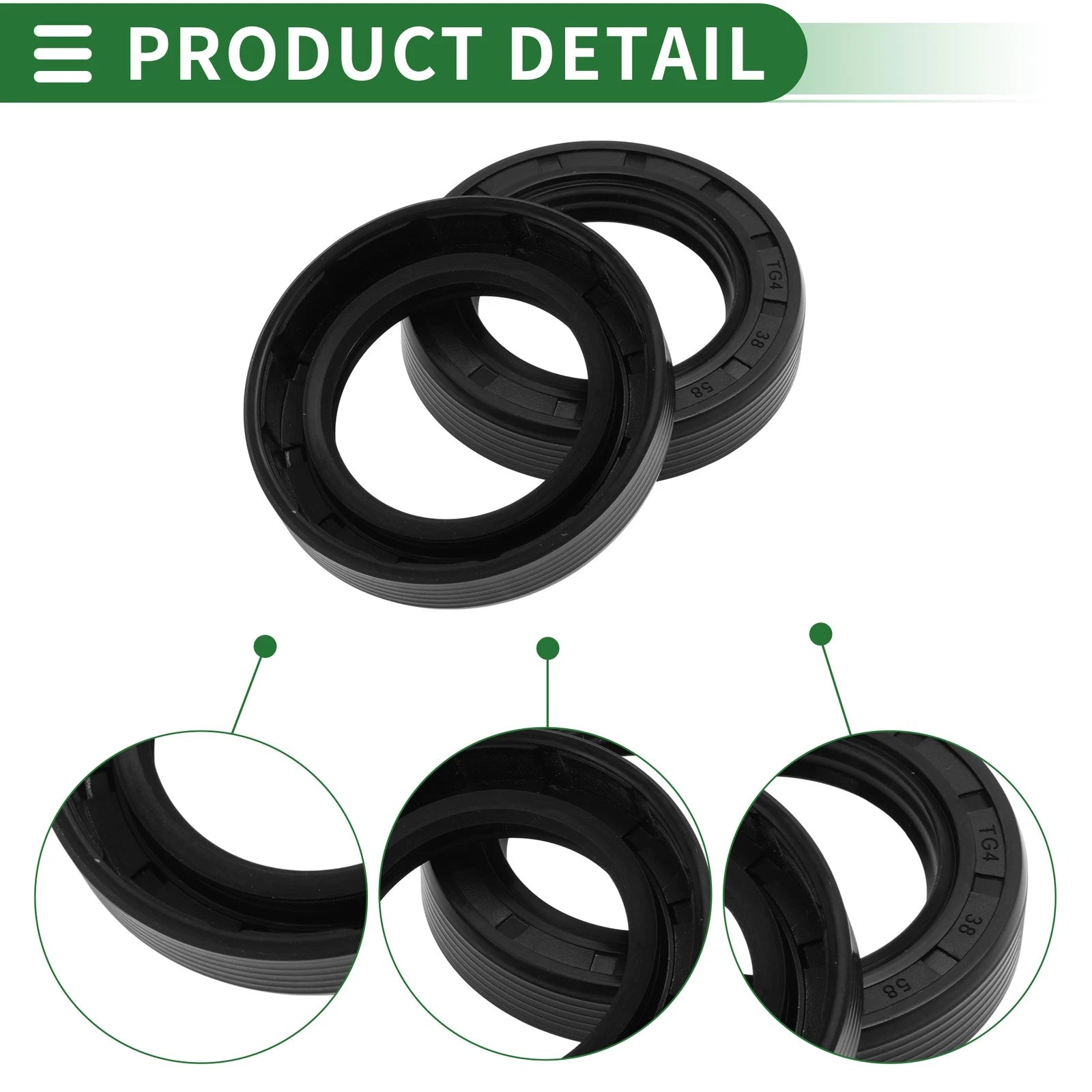 Oil Seal for Rotary Shaft (38x58x12mm)