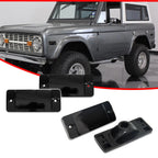Set of 4 Smoke Front Rear Side Marker Lights for Ford Bronco F-Series (1970–1977)