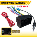 4X Radio Wire Harness Antenna Adapter Plug for Jeep Dodge Ram Chrysler (2013–2019)