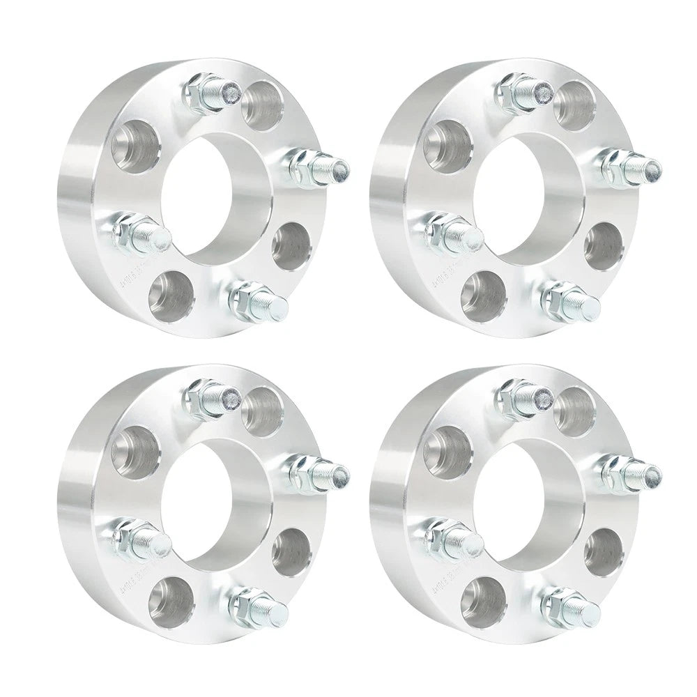 Set of 4 Wheel Spacers Adapters for Club Car Golf Cart (1.5" 4x4, 1/2"×20)