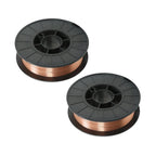 Set of 2 Mild Steel MIG Welding Wire for Welding Machines (20 lbs)