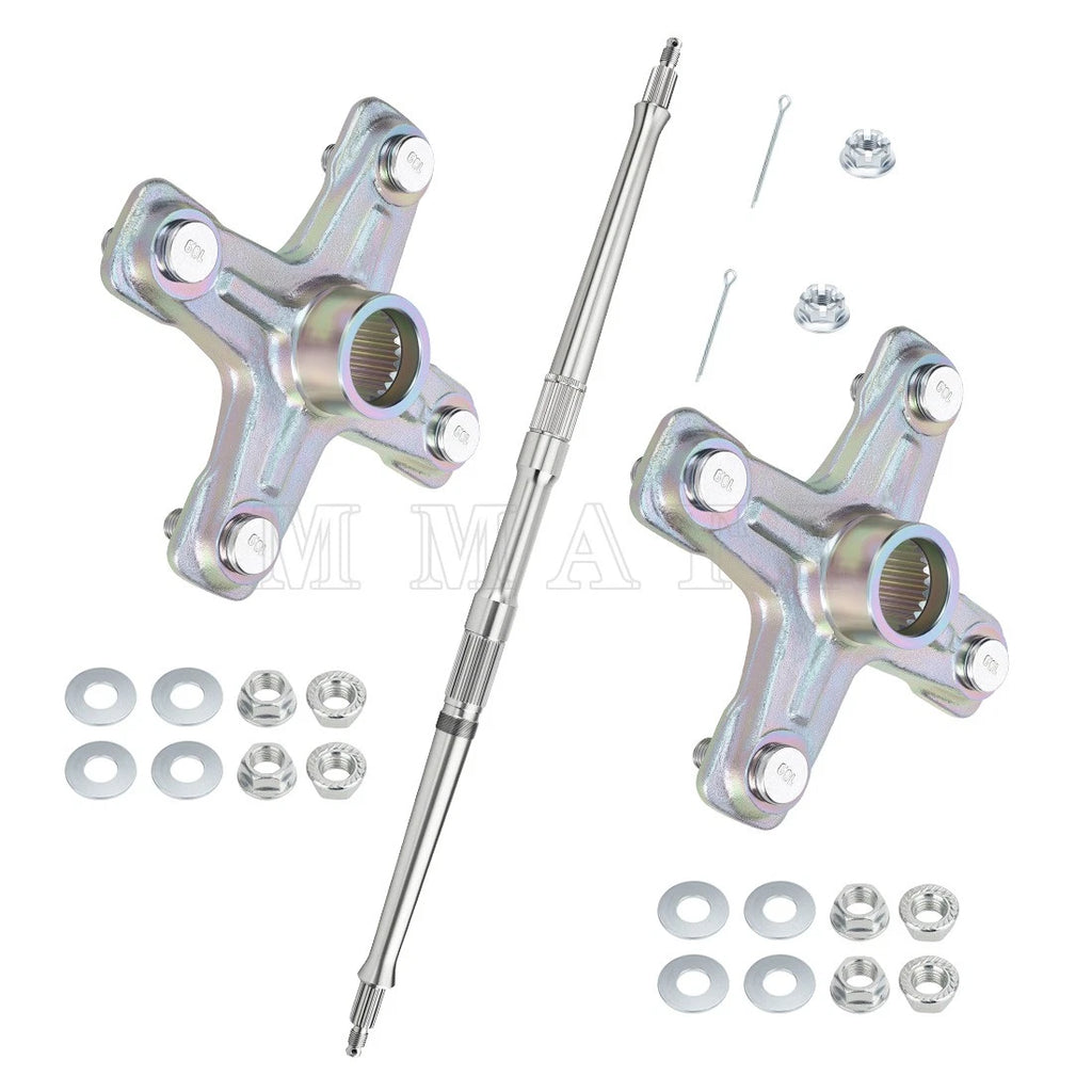 Rear Axle Shaft w/Hubs for Yamaha YFZ450 (2006–2013) 5D3-25381-00-00 95704-10500-00