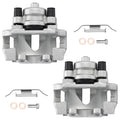 Rear Brake Calipers w/ Bracket Set of 2 For BMW 323i/325i/325xi 2006-2011