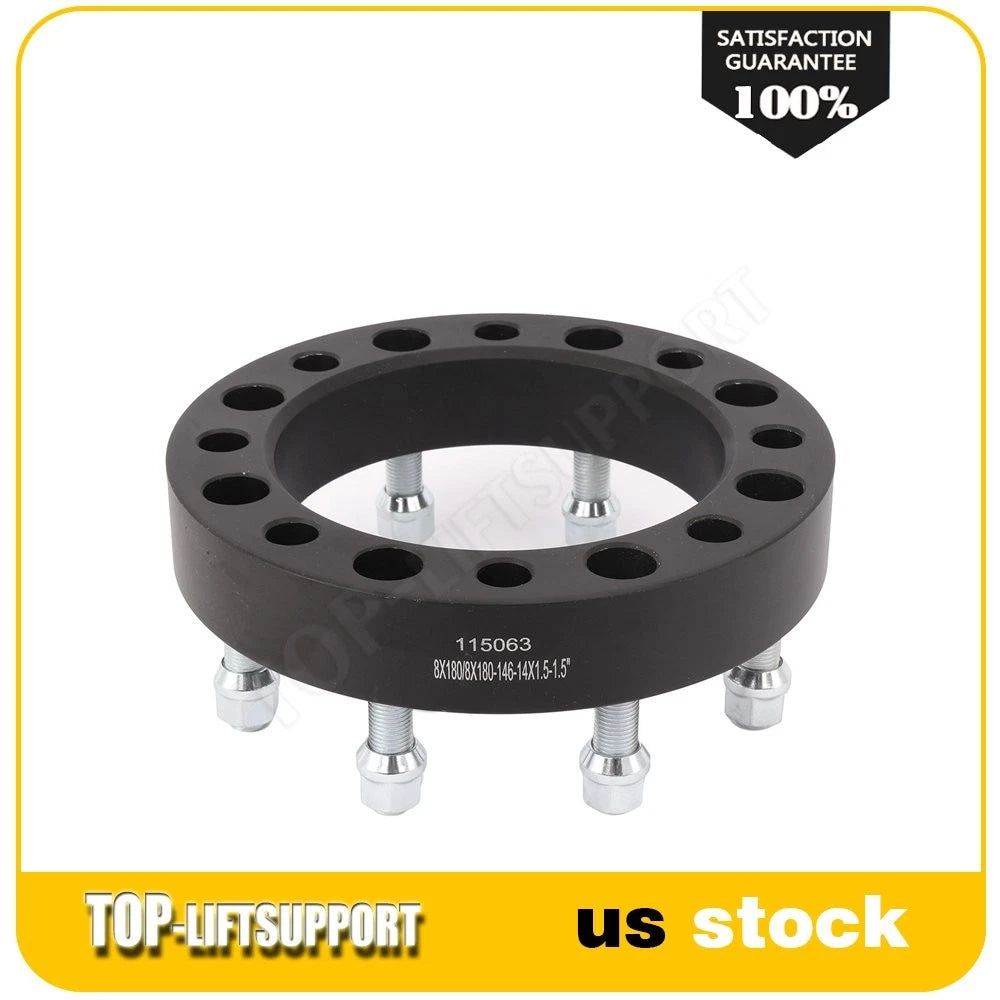 2X Wheel Spacers for GMC Sierra, Chevy Silverado 2500 HD (8x180)