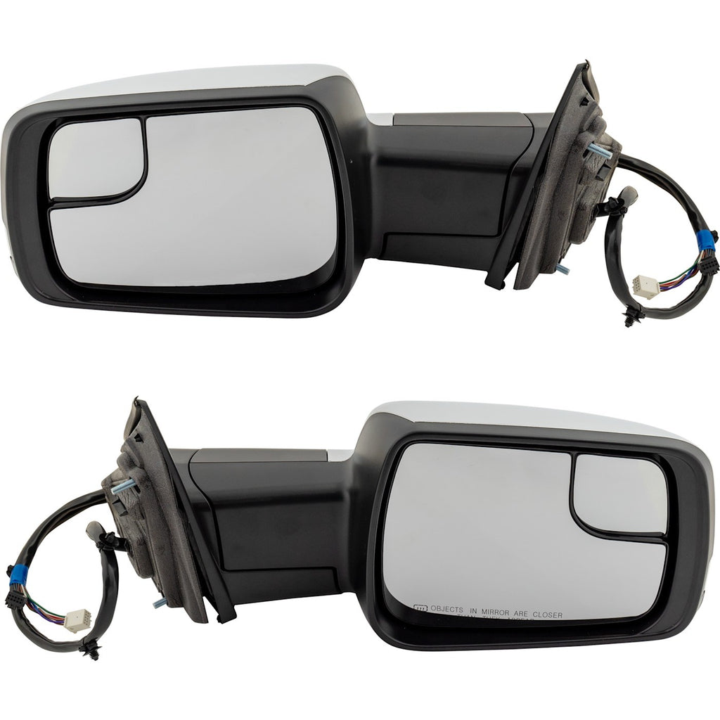 Power Heated Chrome Mirrors for Ram 1500 (2019–2022)
