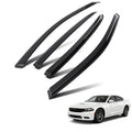 Set of 4 Window Visor Rain Guards for Dodge Charger (2011–2023)