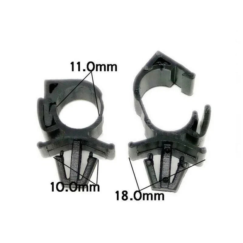 100x Car Plastic Wiring Harness Fastener for Car