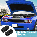2 Pcs Radiator Mount Bracket Set for BMW 1er E81 (2006–2011) No. 17117590119