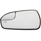 Heated Driver Side View Door Mirror Glass w/Plate for Ford Fusion (2013–2020)