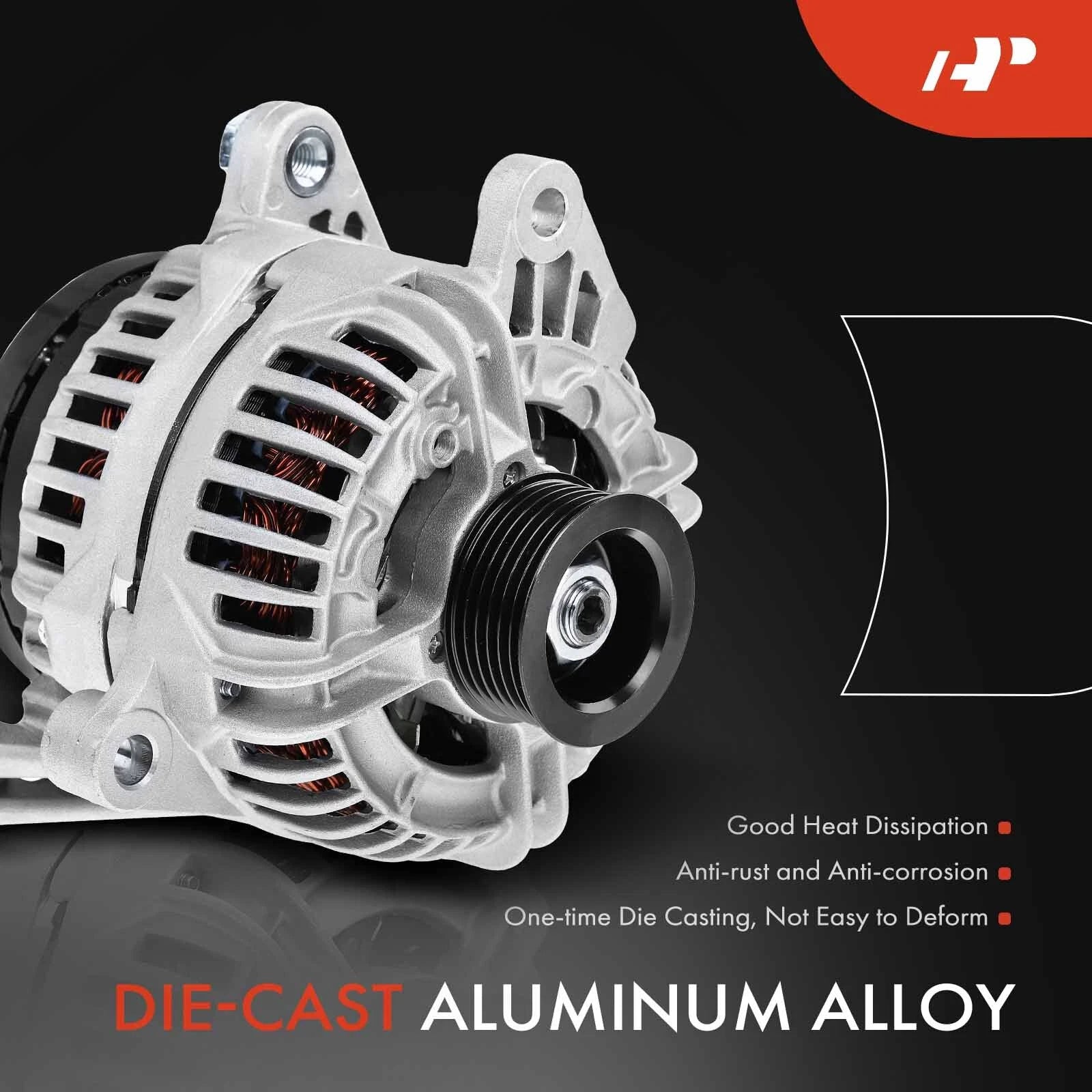 Alternator for Jeep Grand Cherokee (1999–2004) Dodge Ram 1500 (2002–2006)