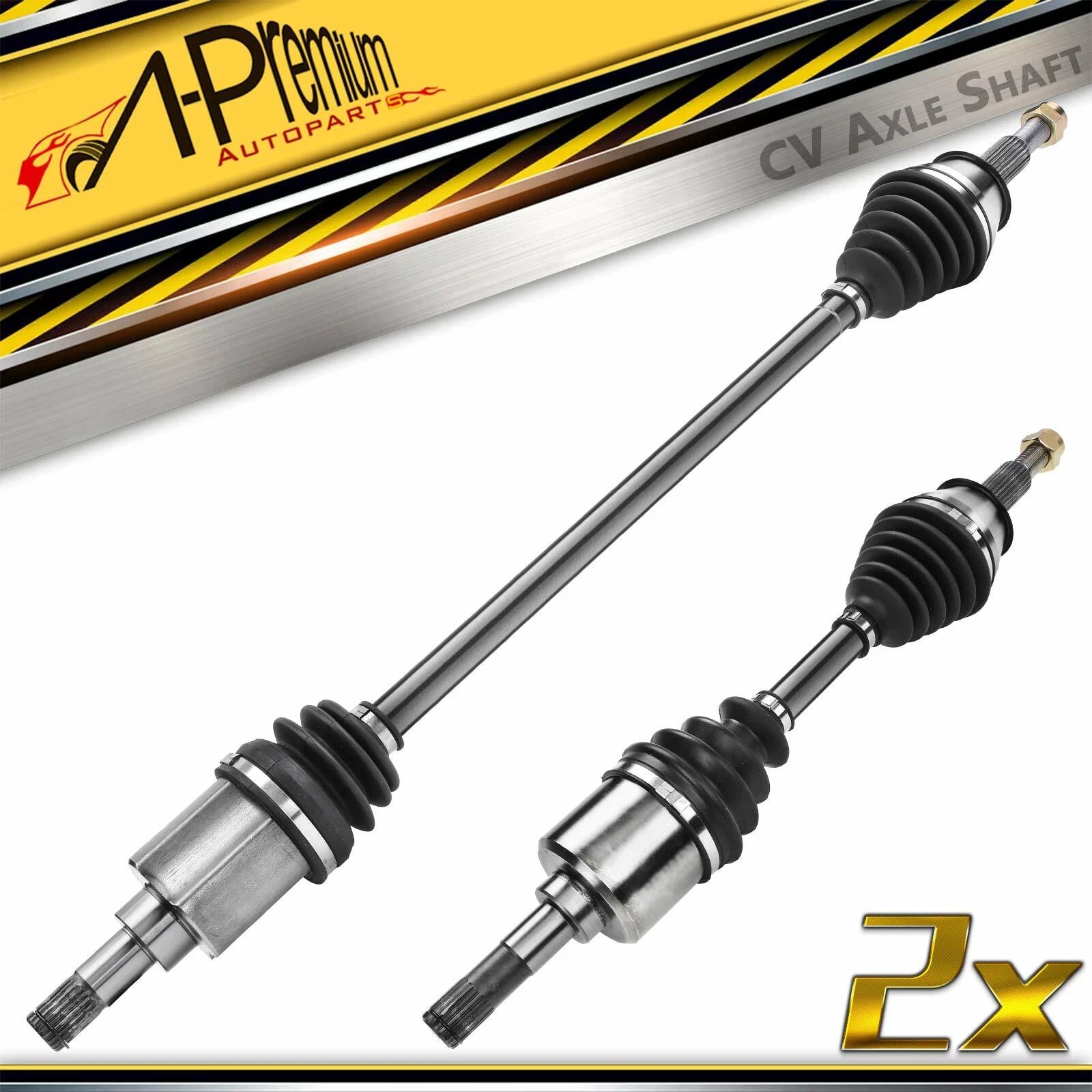 Front CV Axle Assembly Pair for Ford Tempo Mercury Topaz (1991)