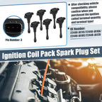 6X Ignition Coil for Nissan 350Z (2003–2009)