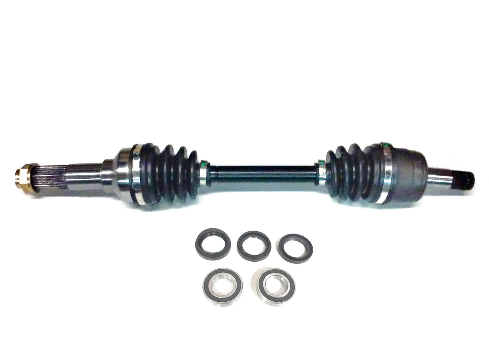 Front Axle & Bearing for Yamaha Big Bear 400, Grizzly 350/450 (1998–2018)