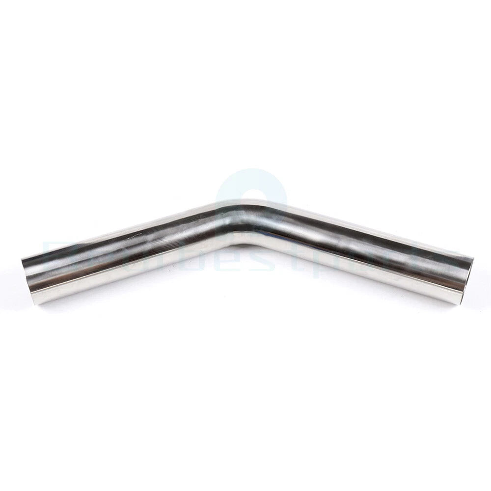 6 Pcs 2.5" T-304 Stainless Steel Exhaust Tube Straight & Bend