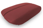 Leather Center Console Armrest Cover for Audi A8 (2011–2017) - Red