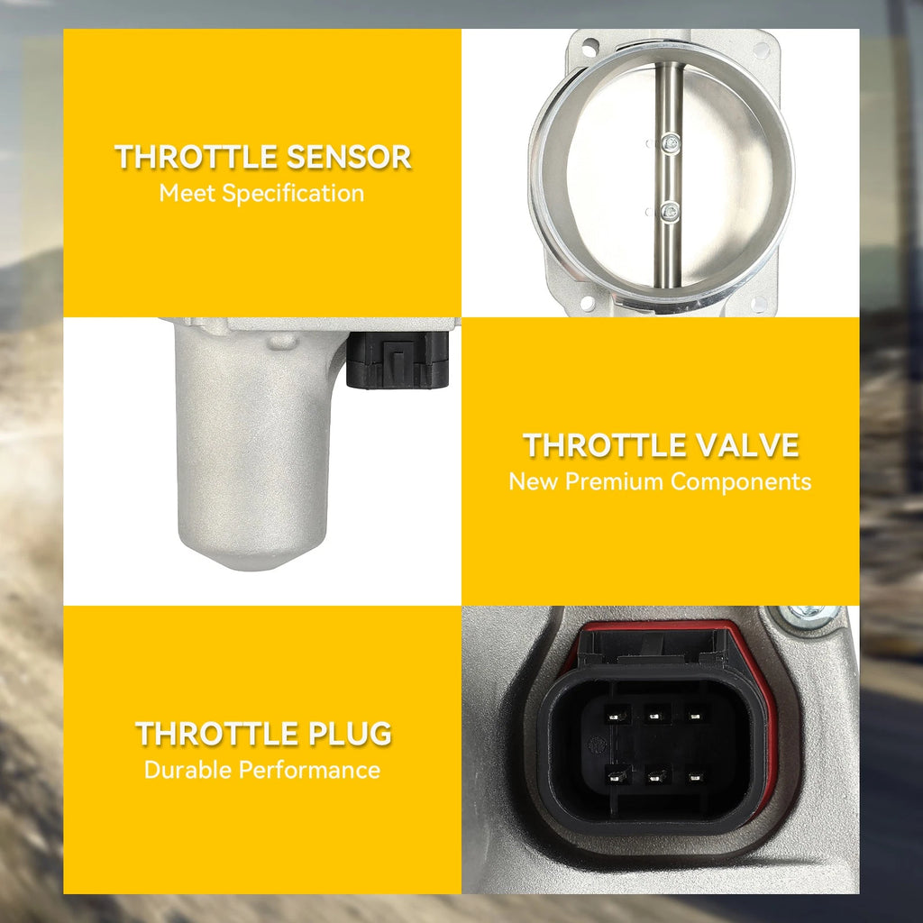 Throttle Body 90mm for Pontiac GTO G8 Chevrolet Corvette Cadillac CTS V8