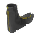 E Brake Boot Cover for Dodge Viper (2003–2006) Yellow Stitch PVC Leather