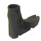 E Brake Boot Cover for Dodge Viper (2003–2006) Yellow Stitch PVC Leather