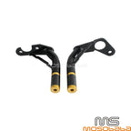 Rear Crash Bar & Frame Slider Mounts for Harley Softail FXST, Fat Bob
