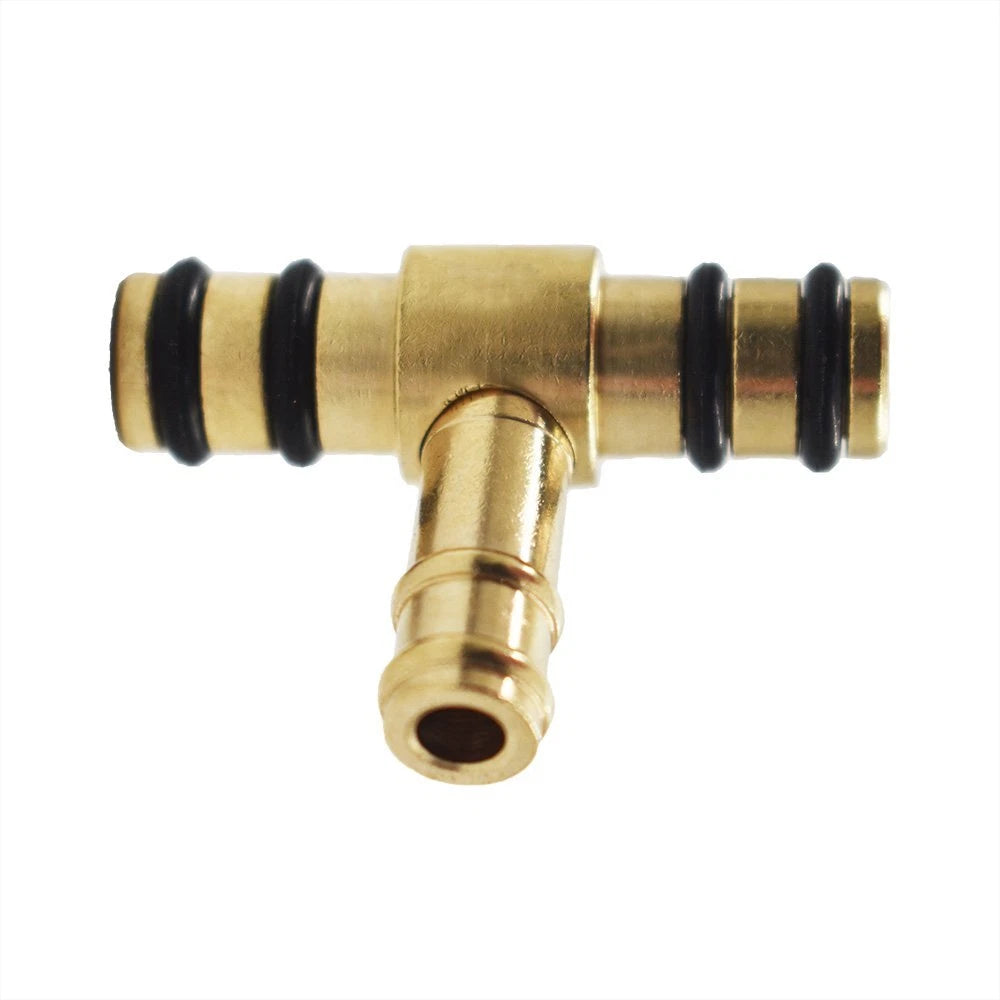 Brass Fuel Tee Fitting for Yamaha FJ600 XS750 XS1100 (1984–1985)
