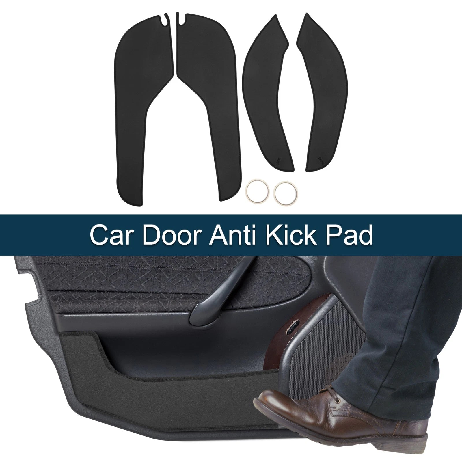 Set of 1 Car Door Anti Kick Pad Sticker Protector for Ford Focus (2019)