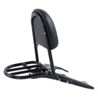 Black Sissy Bar Backrest Baseplate for Harley V-Rod Night Rod Special (07-11)
