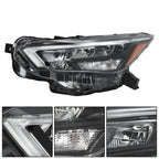 LED Headlight Assembly for Nissan Versa (2020–2021) Left Side