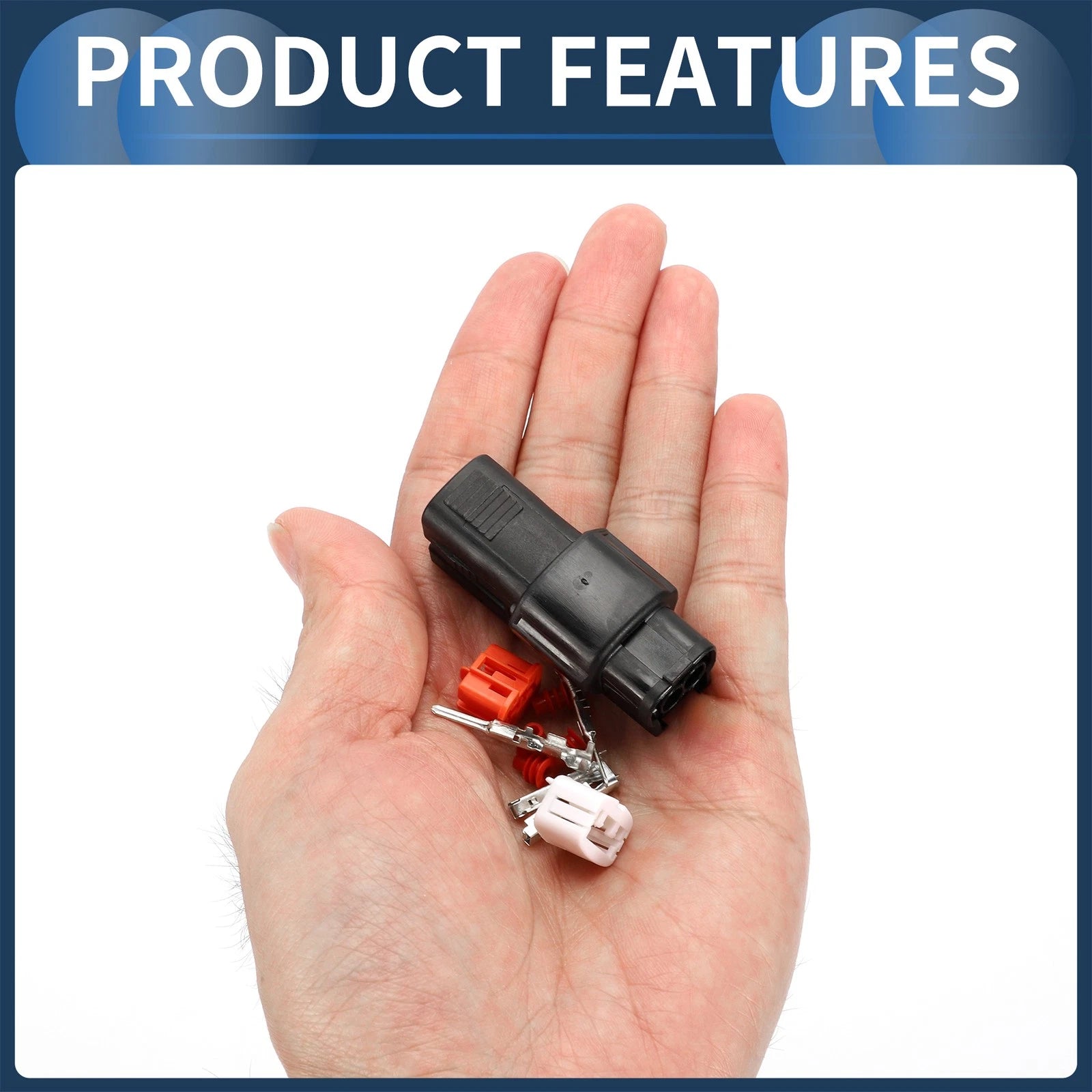 2 Pin Engine Water Temperature Sensor Connector Plug for Nissan 