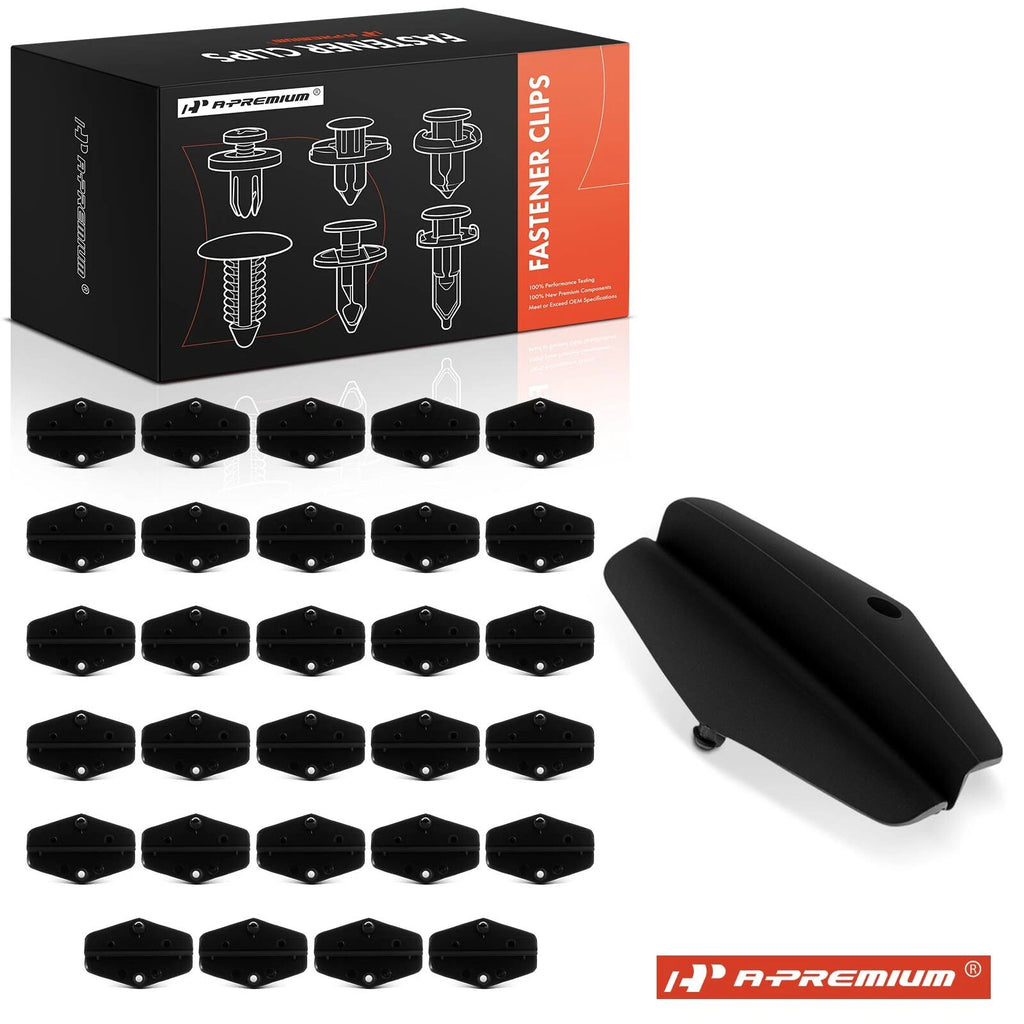 Door Window Guide Retainer Clips 50.8mm for Chevy (30Pcs) 