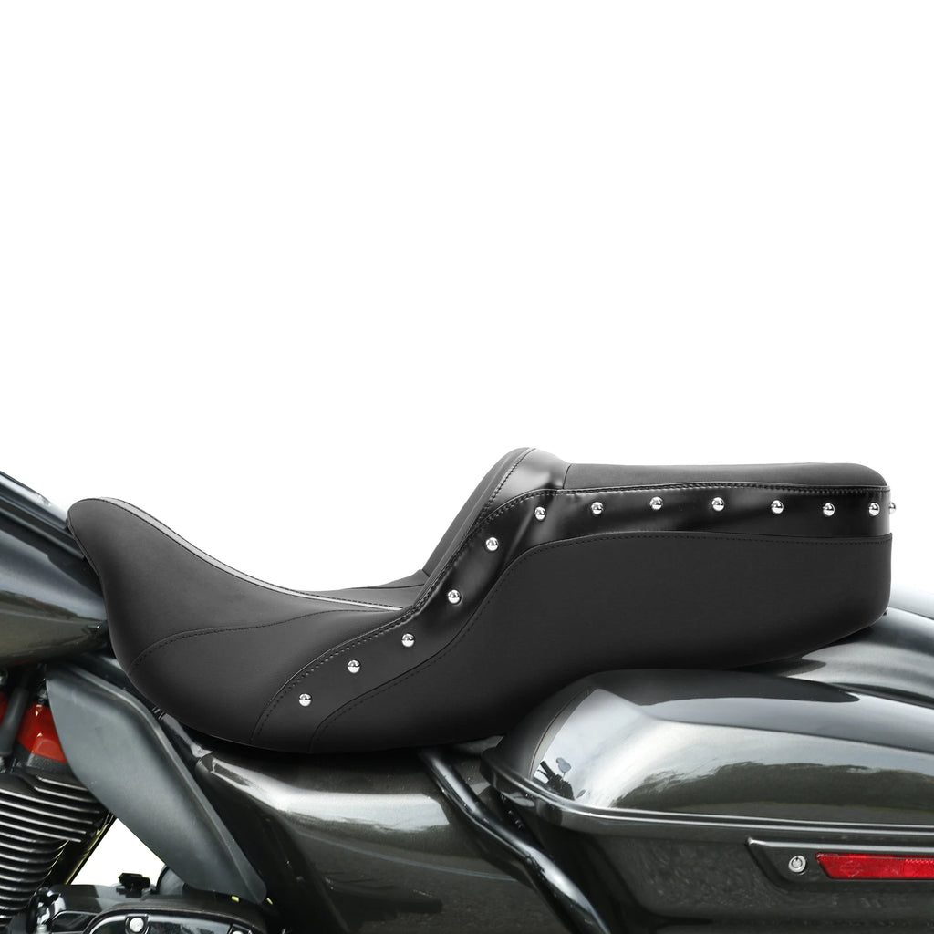 Driver Passenger Seat for Harley Touring Road King Street Glide (2009–2022)