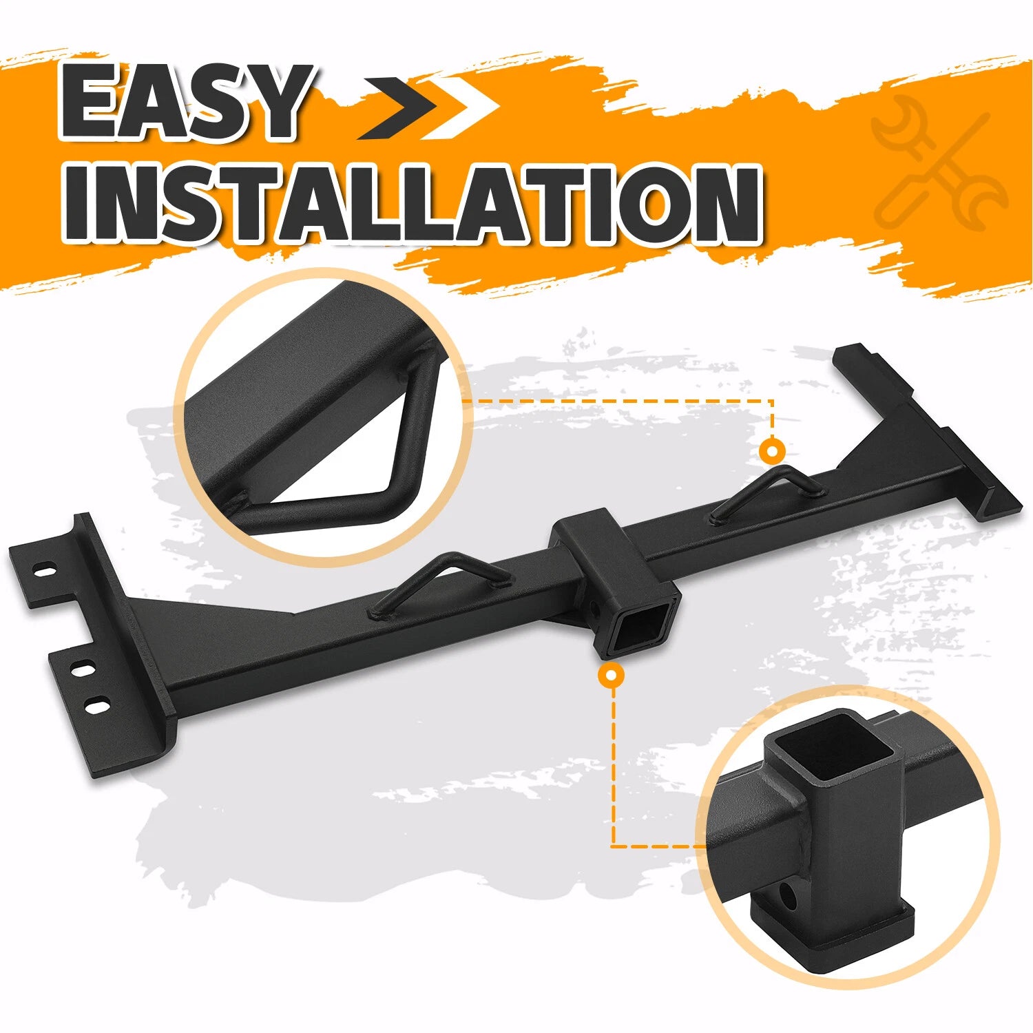 2" Trailer Hitch Receiver for Chevy GMC Silverado Sierra (1999–2007)