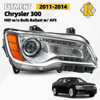 HID Xenon Headlight for Chrysler 300 (2011–2014) Chrome Right Side