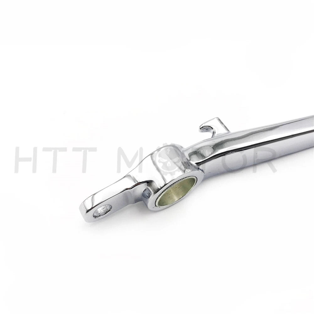 Chrome Foldable Brake Shift Pedal for Kawasaki ZX6R 636 (2003–2004)