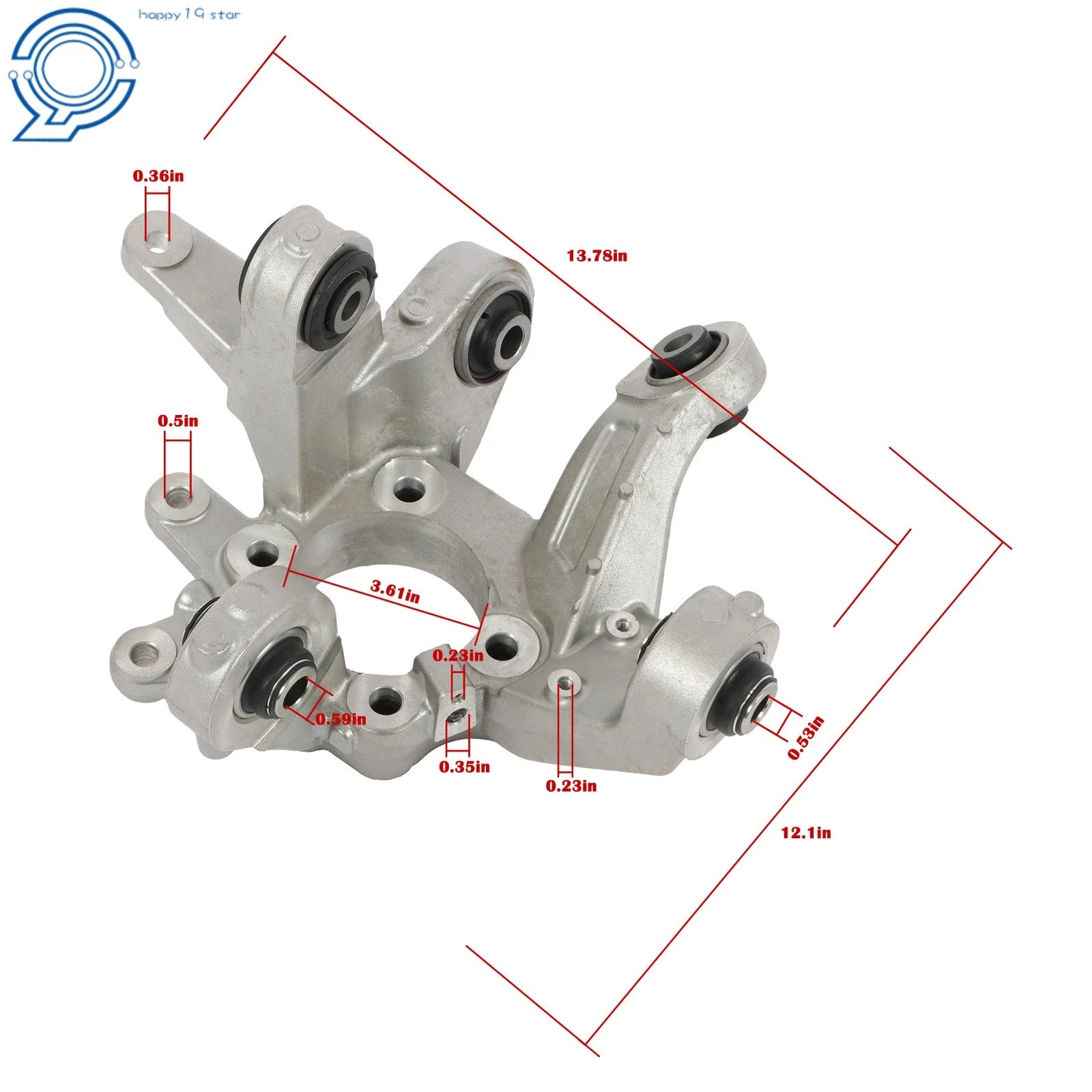 Rear Right Steering Knuckle for Ford Explorer (2011–2019) Police Interceptor Utility