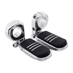 Chrome Highway Engine Crash Bar & Footpegs for Harley Touring (2009–2023)