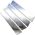 4pc. Luxury FX Chrome Pillar Post Trim For 2008-2013 Infiniti EX