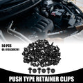 50 Pcs Push Type Retainer Clips No. 0155309241 for Nissan 350Z (2003–2009)