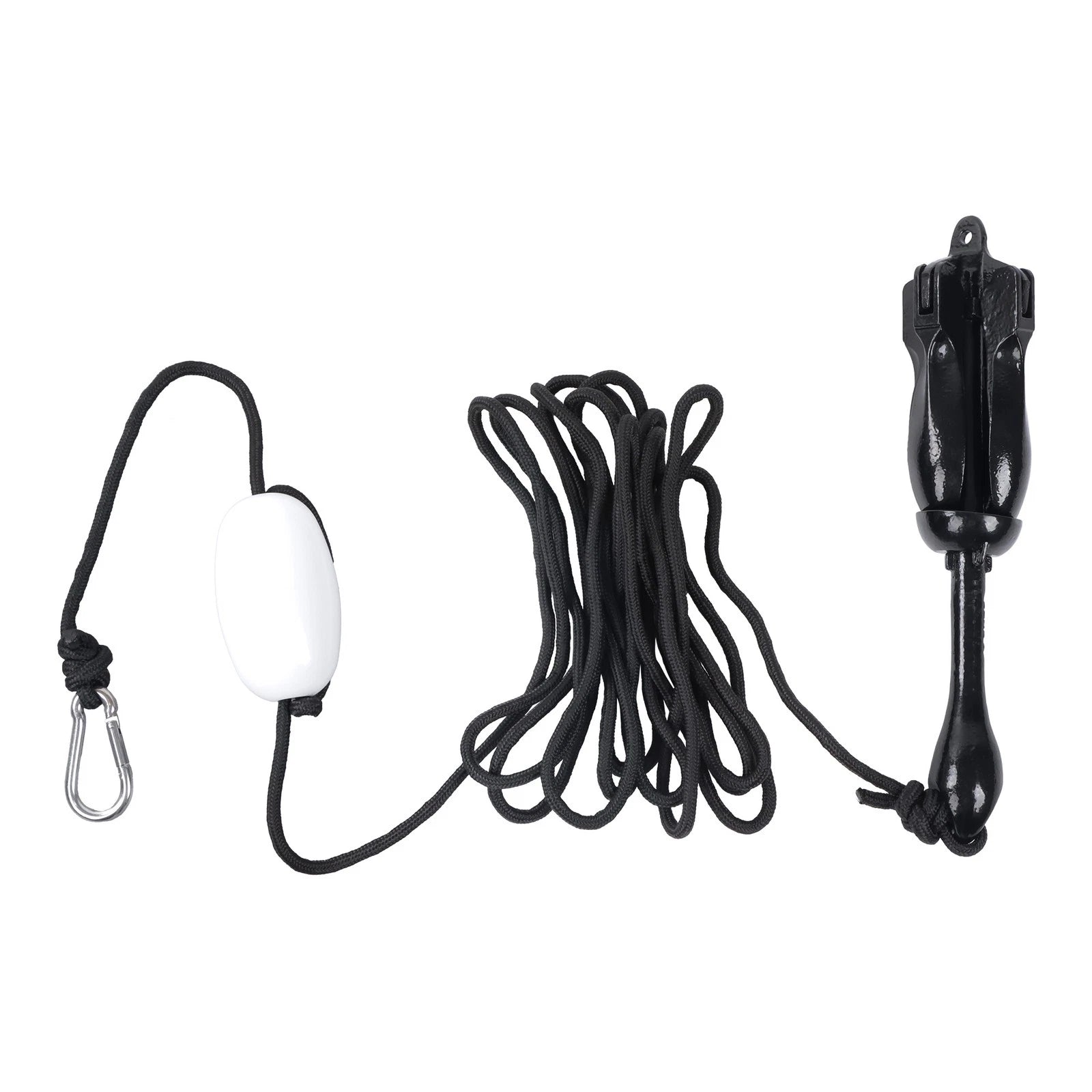 Set of 2 Black Folding Anchors for PWC Canoe Jet Ski