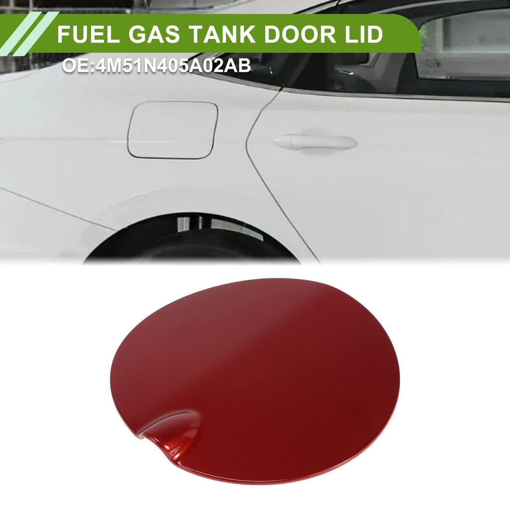 Fuel Tank Door Cap for Ford Focus (2007–2011) - Fuel Filler Flap Cover Red