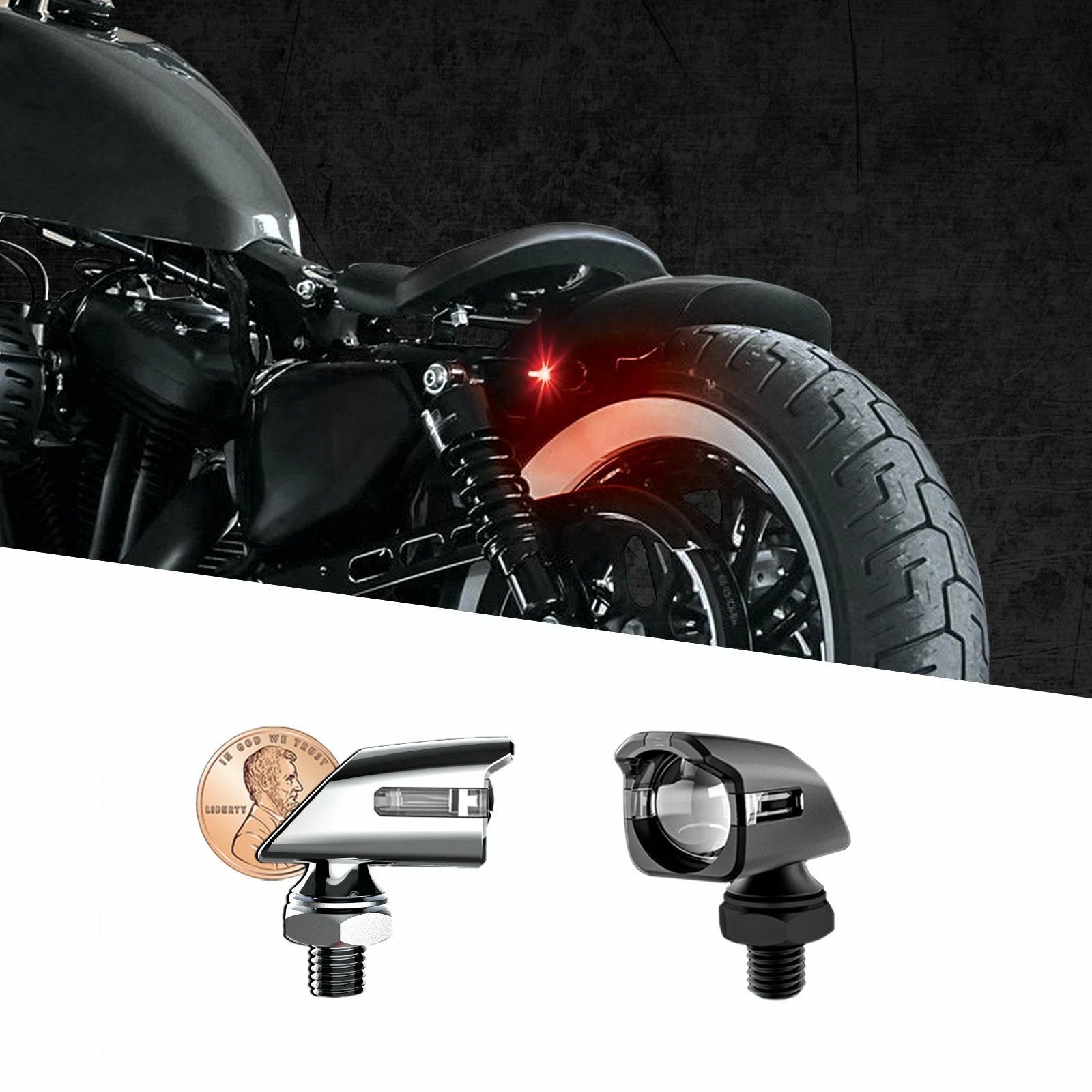 LED Turn Signal Kit for Mini (Front & Rear, Amber/Red)