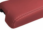 Leather Console Lid Armrest Cover for Infiniti G35 Coupe (2002–2007) Red