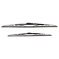 2X Valeo Traditional Titanium Front Windshield Wiper Blades for