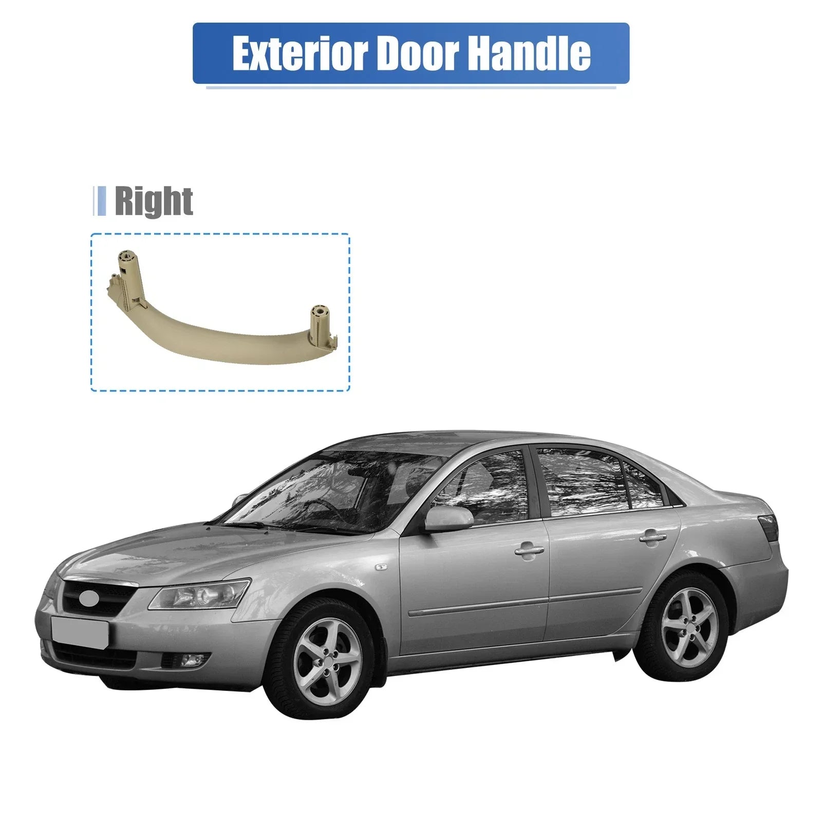 Interior Door Handle Right Side Pull for BMW X5