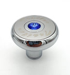 Air Valve Knob Heavy Duty for Peterbilt Kenworth Chrome Blue Diamond (—)