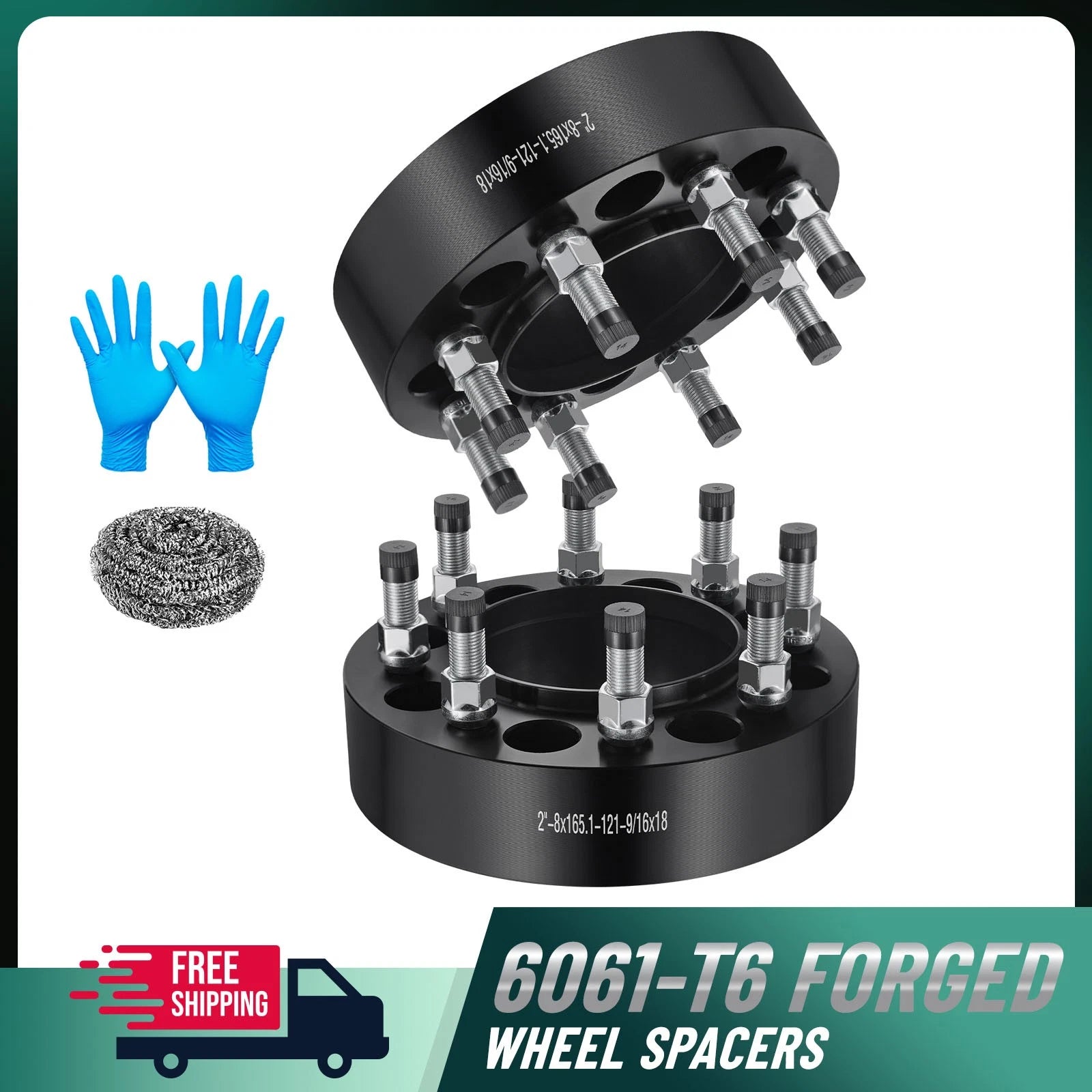 2" 9/16" Hubcentric Wheel Spacers for Dodge Ram 3500 (1994–2010)