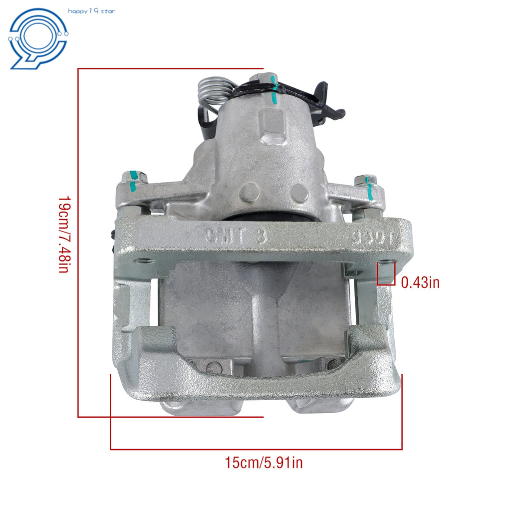 Rear Left Brake Caliper for Chevrolet Impala Malibu Buick Regal Cadillac XTS (2014–2020)