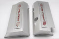 Fuel Rail Covers w/Red C-Fiber Vinyl Challenger Inlay for 08-11 SRT8 w/AM Intake