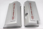 Fuel Rail Covers w/Red C-Fiber Vinyl Challenger Inlay for 08-11 SRT8 w/AM Intake